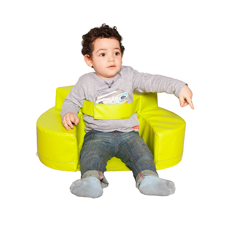 Max 30 kg Kids PE Plastic Piecing Safe Furniture Toy Easy Assembly Chair for Baby Foam Baby Chair 