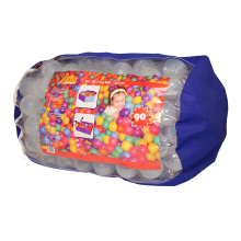Transparent pool balls bag