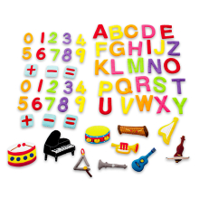 Letters, numbers and music pack