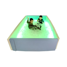 Folding pool with LED light
