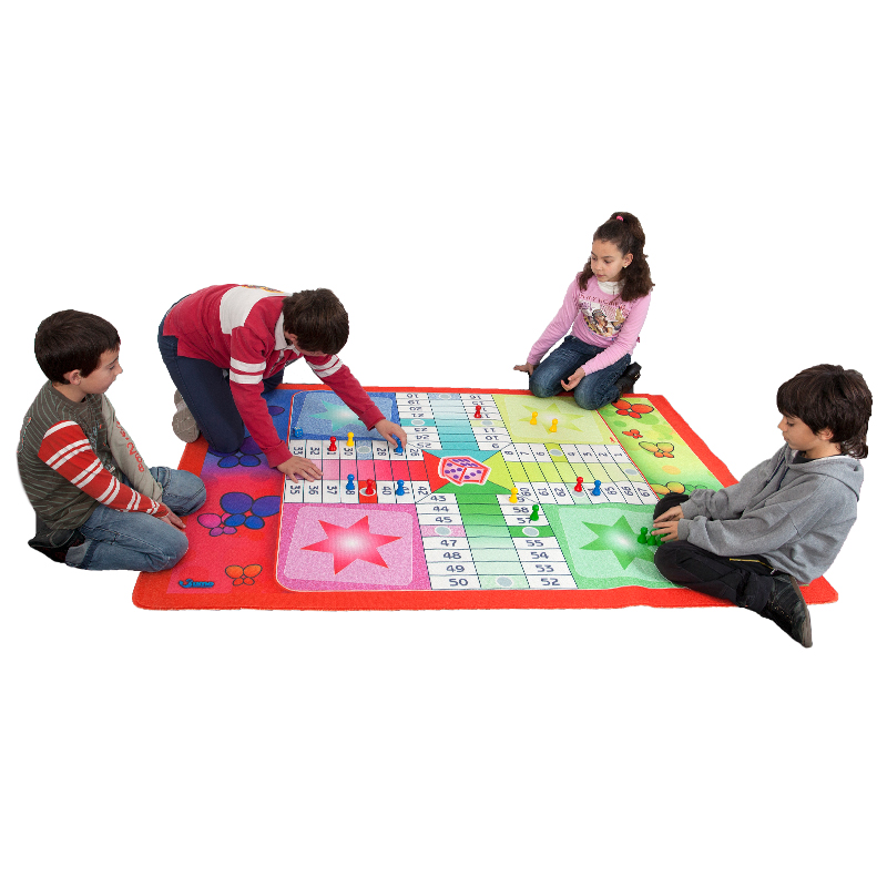 Contains game mat Ludo playing pieces and rules Traditional Pocket game 