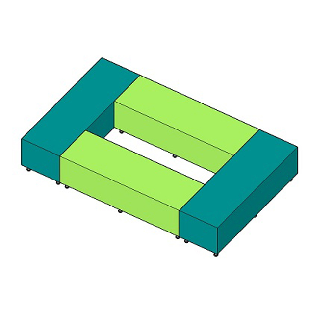 Módulo curvo pequeño