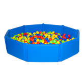 Piscina de bolas redonda plegable
