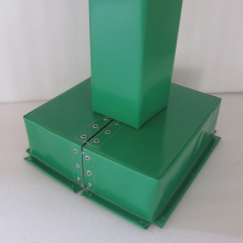 Basketball post pad base