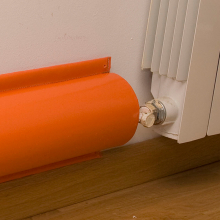 Radiator pipe protection