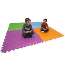 Flooring puzzle mat