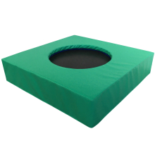 Trampoline with protection