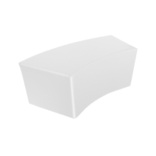 Module incurvé grand blanc