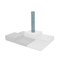 Ensemble 4 pièces avec tube à bulles